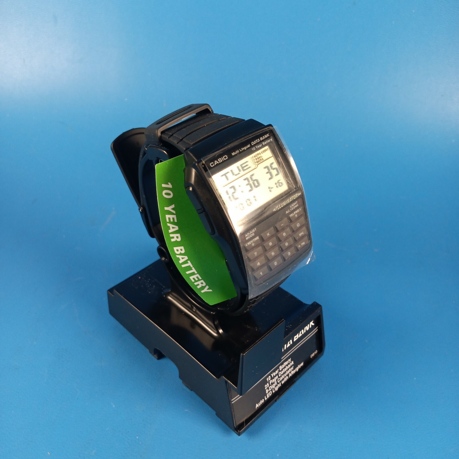 Casio DBC321A Men Databank Sport Digital Watch DBC321A New 10 year