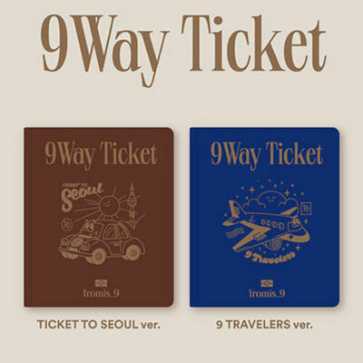 FROMIS_9 [9 WAY TICKET] 2nd Single Album RANDOM CD+Photo Book+4 Card KPOP SEALED