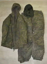 Tr0phy russia Uniform Set VKPO Camo Winter Jacket Pants Hat Balaclava Ukraine