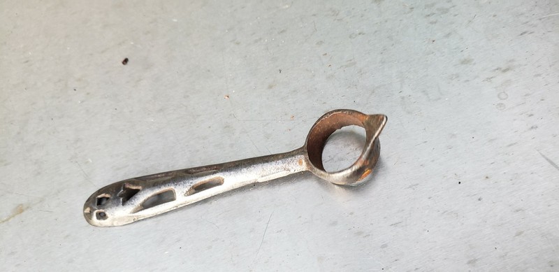 Nice antique cast iron tool of unknown purpose / handle?