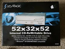 Internal CD-Rewritable Drive 52 x 32 x 52 By I/O Magic New Sealed - E-IDE /ATAPI