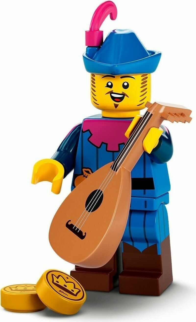 LEGO Series 22 Authentic Minifigures Minifig 71032 CMF ( WANDERING BARD ) 