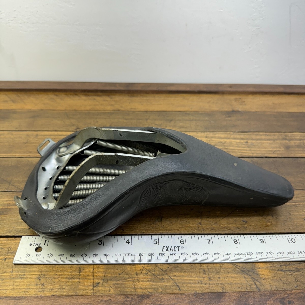 Vintage Mesinger Seat Double Phoenix Padded Old BMX Springs Flat