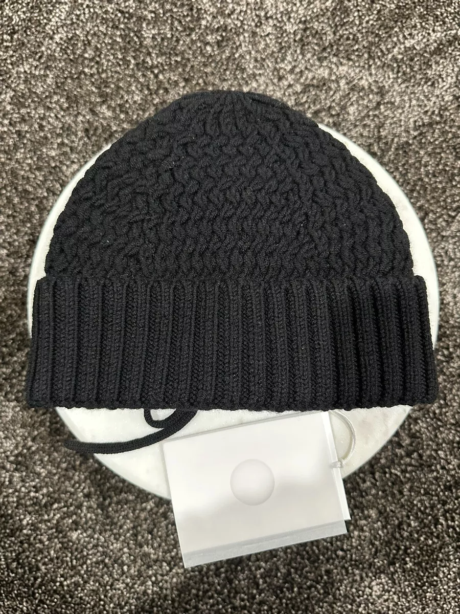 Craig Green Ssense Exclusive Black Knot Wool Beanie