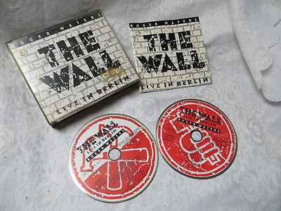 Roger Waters THE WALL Live in Berlin Phonogram West-Germany 2 CD´s 1990 Mercury