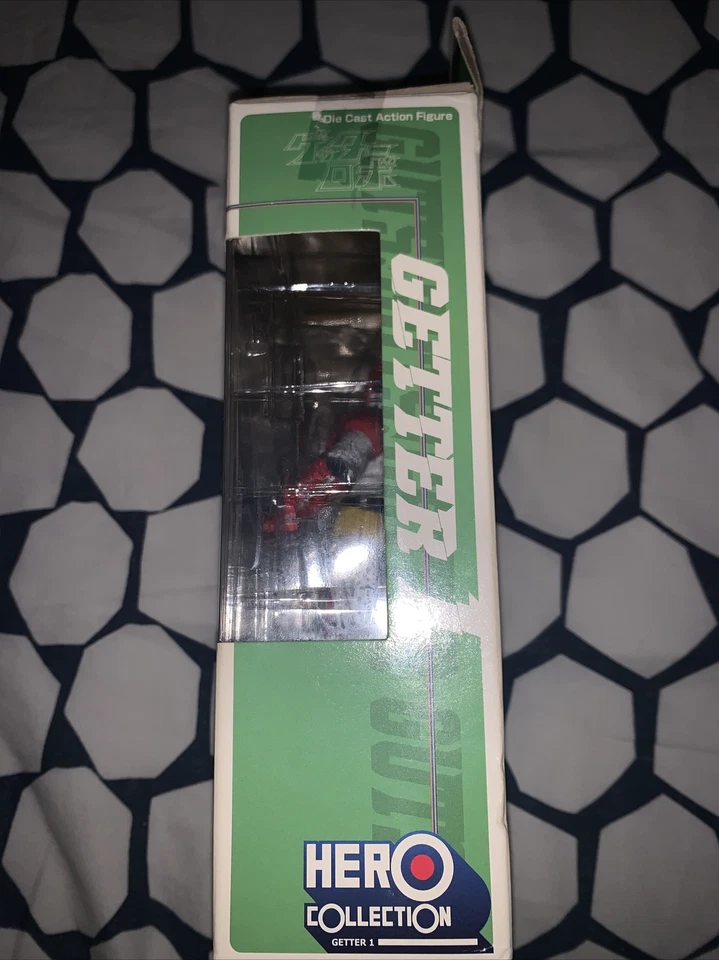 Getter 1 Hero Collection Yamato sellado de fábrica, nuevo en caja, # 0002, robot japonés Foto 3 de 4