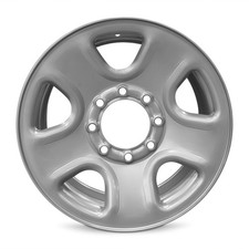 New Wheel For 2013-2025 Dodge Ram 2500 18 Inch Powder-coated Silver Steel Rim