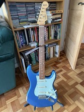 Fender Vintera 2021 Road Worn '60s Stratocaster Electric Guitar Lake Placid Blue