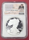 2018 W AMERICAN EAGLE $1 CONGRATULATIONS SET PF69 ULTRA CAMEO NGC RONALD REAGAN