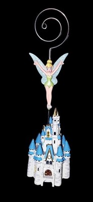 Disney Parks Tinker Bell Cinderella Castle Photo Memo Holder 7  Desk Display!