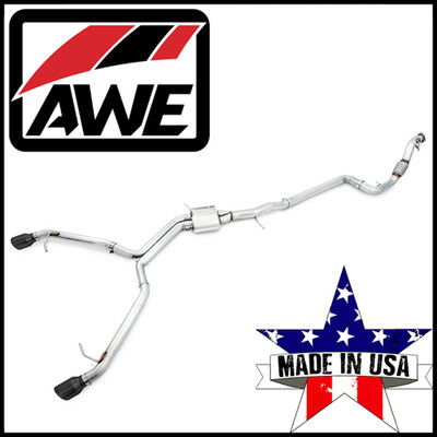 AWE Track Edition Cat-Back Exhaust System fit 2018-19 Audi A5 Quattro Coupe 2.0L