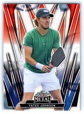 2024 Leaf Metal Pickleball #/25 Yates Johnson