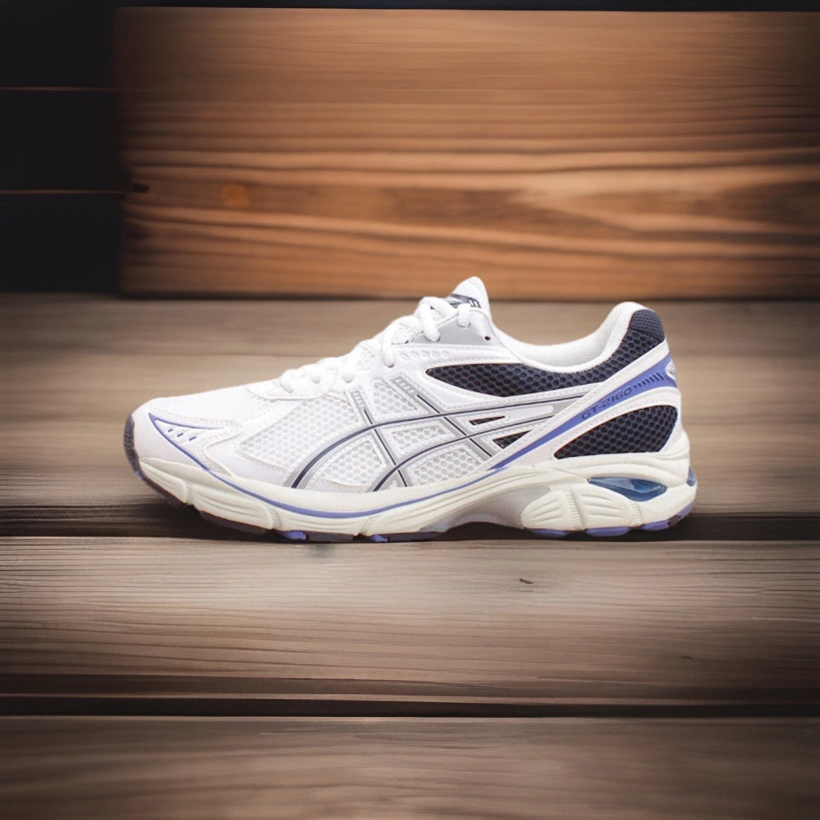 ASICS GT 2160 Bianco Grigio Piemonte Uomo Taglie 1203A275 105 NUOVO TAGLIA 7