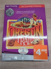 The Oregon Trail Windows Big Box Game CD-ROM Version Mecc PC MAC Free Shipping