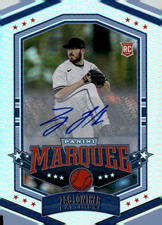 2022 Panini Chronicles Marquee Autographs #20 Zac Lowther RC LOGO