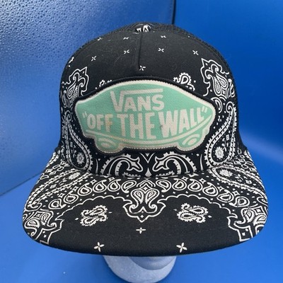 Vans off the wall Men's Adjustable Snapback Hat Cap One Size