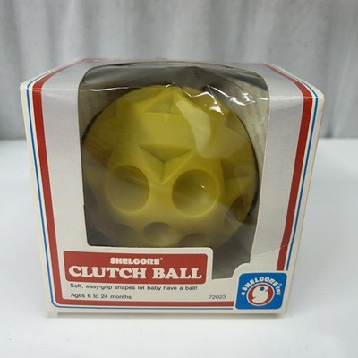 VTG 1983 Shelcore Clutch Baby Ball Soft Easy Grip Shapes NIB