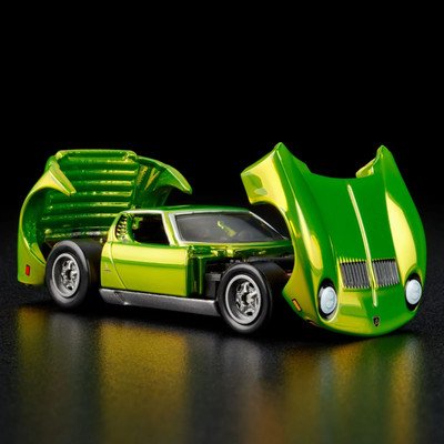 Hotwheels RLC ‘71 Lamborghini Miura P400 Hot Wheels RLC 1971 Lamborghini Miura P400 SV 1:64 Antifreeze
