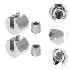 2 Pcs Steel Wire Clamp Rope Clamps Cable Galvanized Chicken Fencing 7.79 per metre