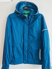 BOSS Green Herren Windbreaker/Jacke - Blau - ...