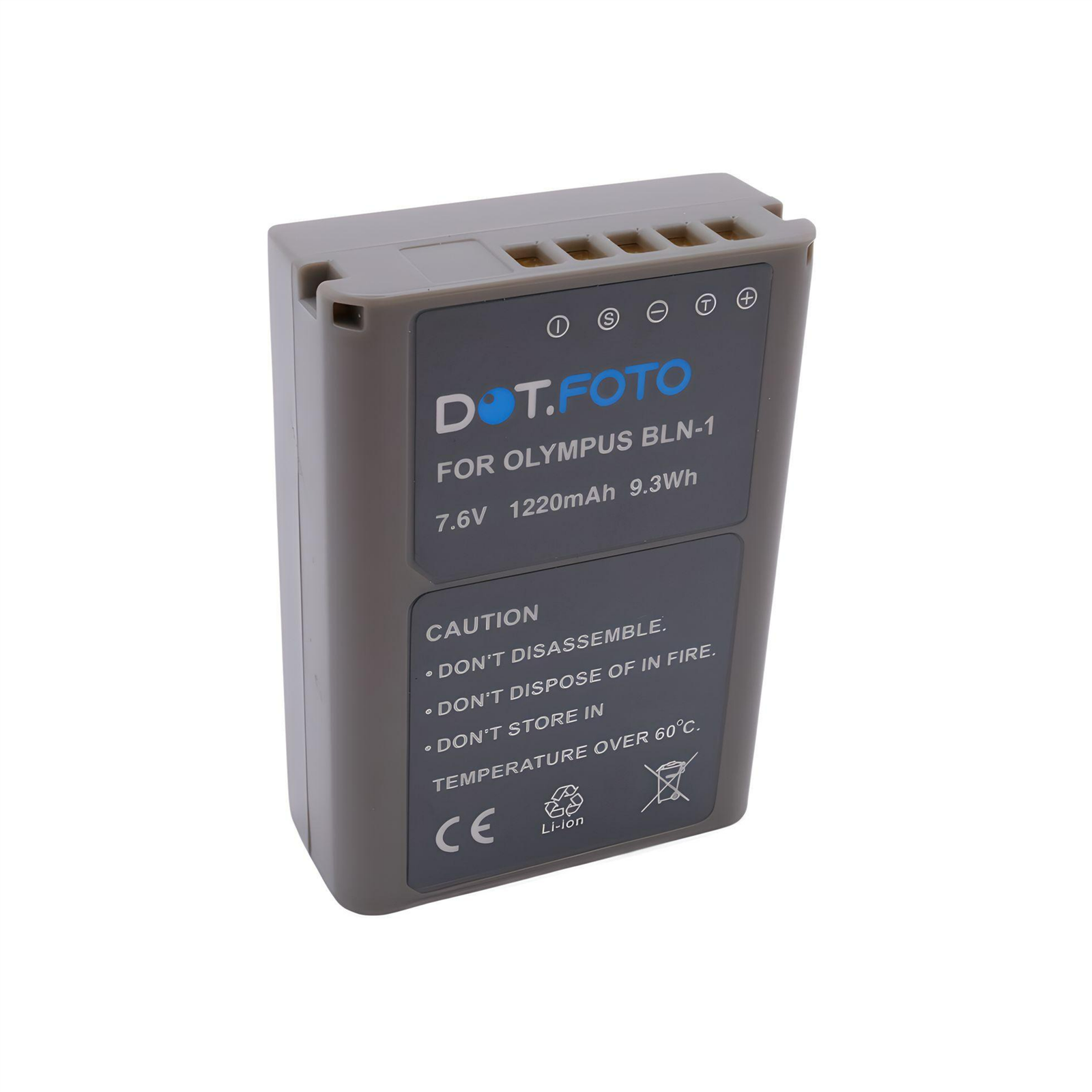 Battery for Olympus BLN-1 | OM-D E-M1, E-M5, E-M5 II, Pen E-P5