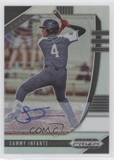 2020 Panini Prizm Draft Picks Silver Prizm Auto Sammy Infante #PDP71 Auto ni4
