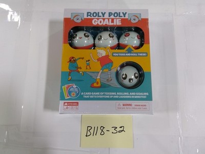 Roly Poly Goalie Card Game Kitten Games 4+ 2-6 Players Family New Sealed Toy