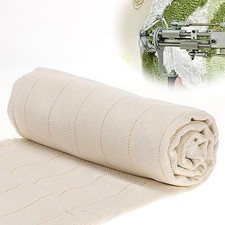 Tufting Cloth 80x40 Inch Durable Overlocking Monk's Cloth Fabric Beige