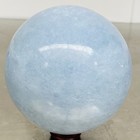 2500G Natural Blue Celestite Crystal Sphere Ball Healing Madagascar — photo 6