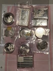 Pure Sterling Silver Lot Under Spot! .925 Bullion - 425 grams+ Art Bars, Rounds