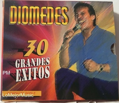 Rare No Longer Made 2CD Fast case Diomedes Diaz 30 exitos V1 Que hubo linda NEW
