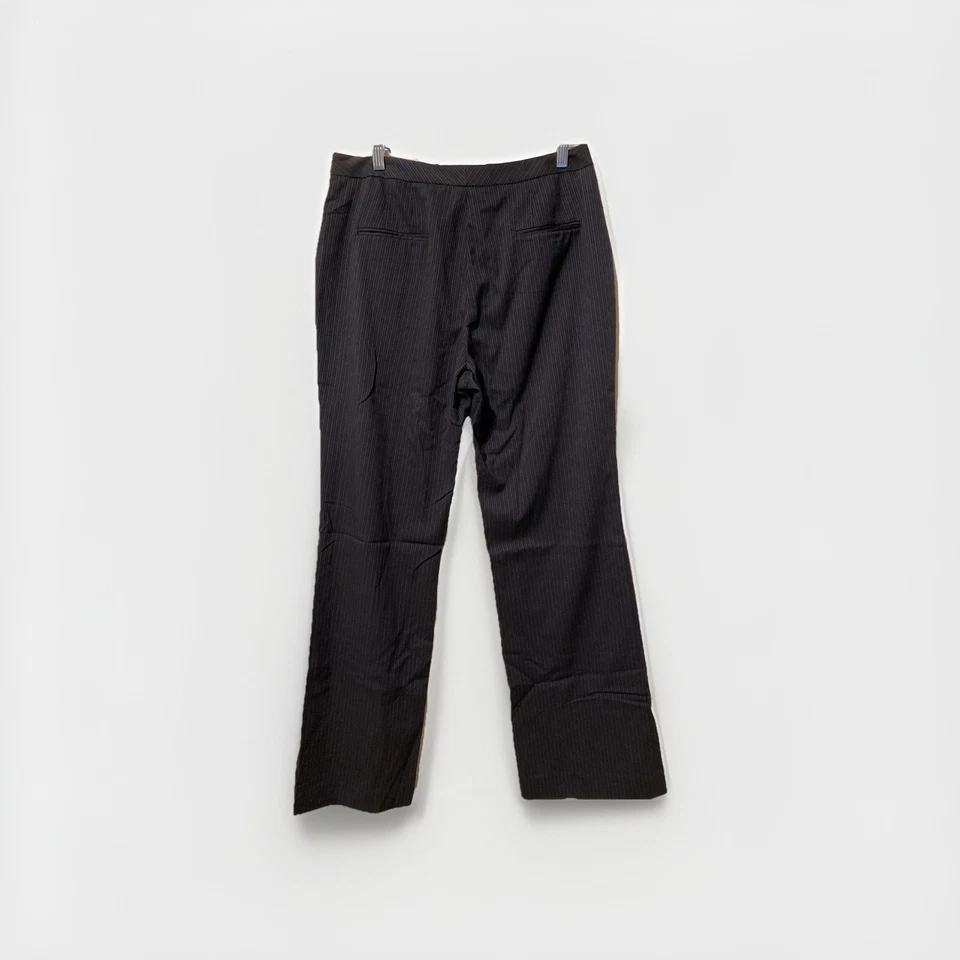 Alex Marie Blue Black Pinstriped Pants Size 10 Career - Image 4 of 4