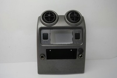 03-07 H2 Gray Console Rear Trim Panel Cover AC Vents Radio Control