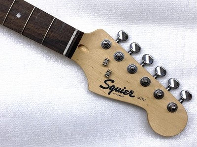 MINI Fender Squier SHORT SCALE Strat Neck Maple w/Indian Laurel Electric Guitar