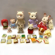 Sylvanian Families Fairy Set Doll Family Book Miniature Vintage Collectible