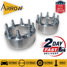 2 Wheel Adapter Spacer 3 Thick 8x170 Fit Ford Excursionf250 Super Duty M14x2 2 Wheel Adapter Spacer 3 Thick 8x170 Fit Ford Excursionf250 Super Duty M14x2