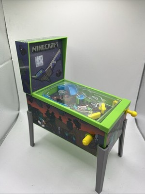 Minecraft Mini Arcade Pinball Machine Mojang Microsoft Corporation