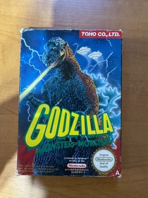 Godzilla Monster of Monsters Nintendo NES - PAL UKV Boxed Complete CIB
