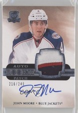 2011-12 Upper Deck The Cup Rookie 216/249 John Moore #144 Patch Auto 0c3