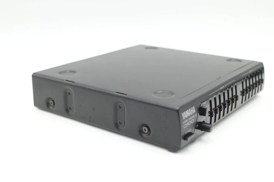 Vintage Yamaha Q100 Stereo Graphic Equalizer Japan Retro Tested - Image 2 of 4