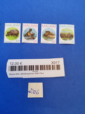 Briefmarken Aus Nachlass malawi MiNr. 485-88 postfrisch MNH Tiere