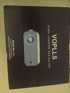 VOPLLS N3 Mini Projecteur 1080p Complet HD Projecteur vidéo soutenu