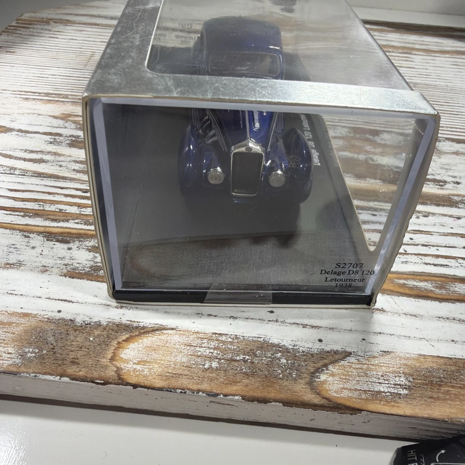 DELAGE D8 120 LETOURNER 1938 1/43 RESIN CAR MODEL BY SPARK S2707 Nib - Image 3 of 4