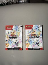 Pokemon TCG Evolutions Prismatic Booster Bundle 2X Sealed