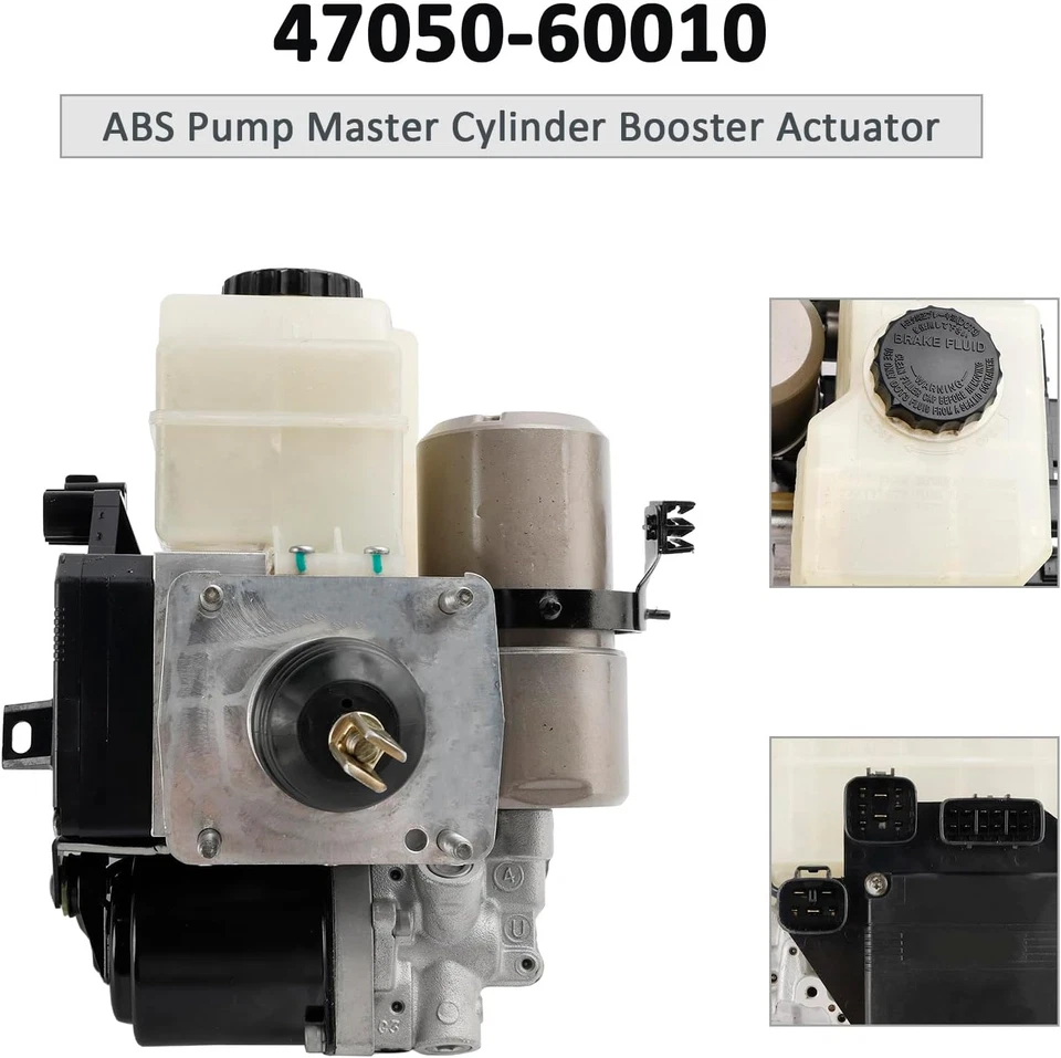 ABS Pump Master Cylinder Booster Actuator For TOYOTA LAND CRUISER LX470 98-99 Foto 2 de 4