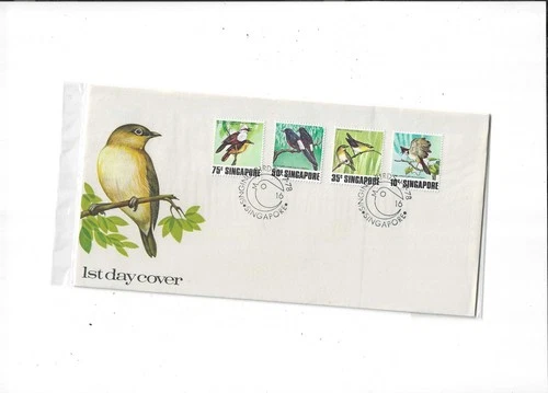 Singapore Year 1978 Birds FDC