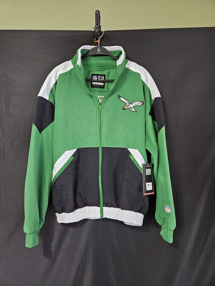 NFL Ultra Game Philadelphia Eagles Men's Kelly Green Full Zip