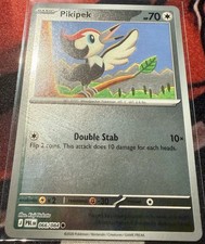 Carta comune Pokémon TCG Pikipek Reverse Holo #066/084 ME05: Pitch Black