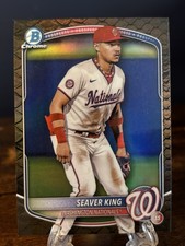 Topps Bowman Chrome Prospects Seaver King BCP-93 Nationals Baseball 2025