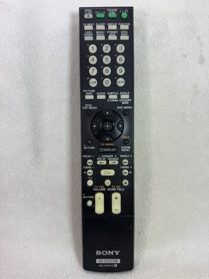 Sony RM-ADP015 Remote Control for AV System OEM Genuine Replacement Tested 